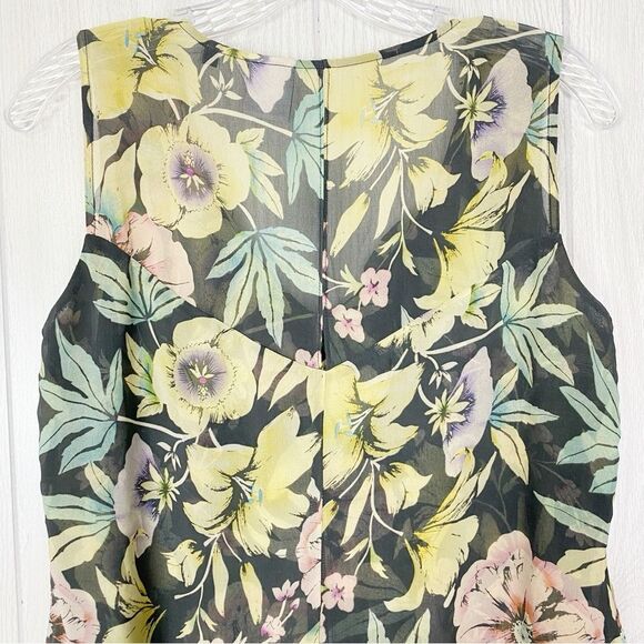 Cabi | Osaka Nights Floral Ruffle Blouse Size Small - Picture 4 of 12